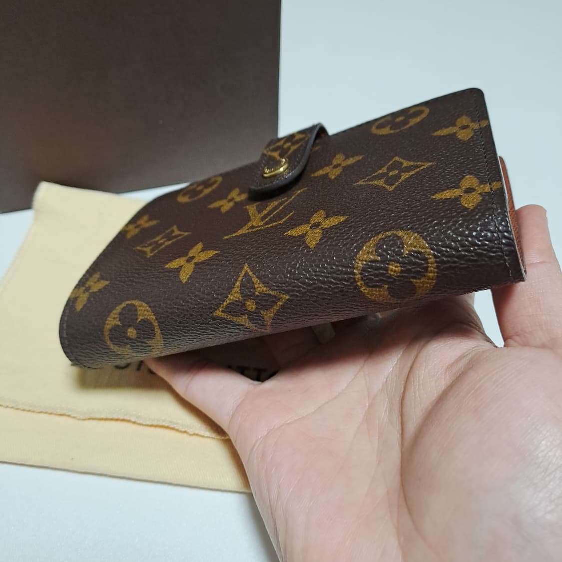 [100%/정품] 루이비통 모노그램 프렌치 퍼스 중지갑, 루이비통지갑 상품이미지3