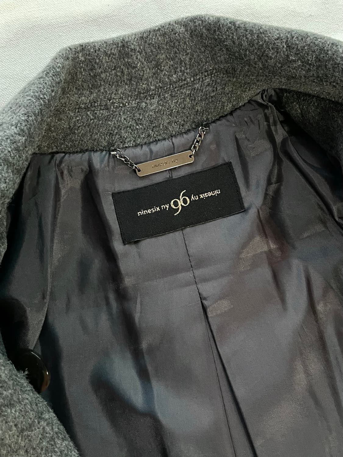 나인식스 NINESIX NY96 여우털 후드 반 코트 망토 케이프 자켓 상품이미지7