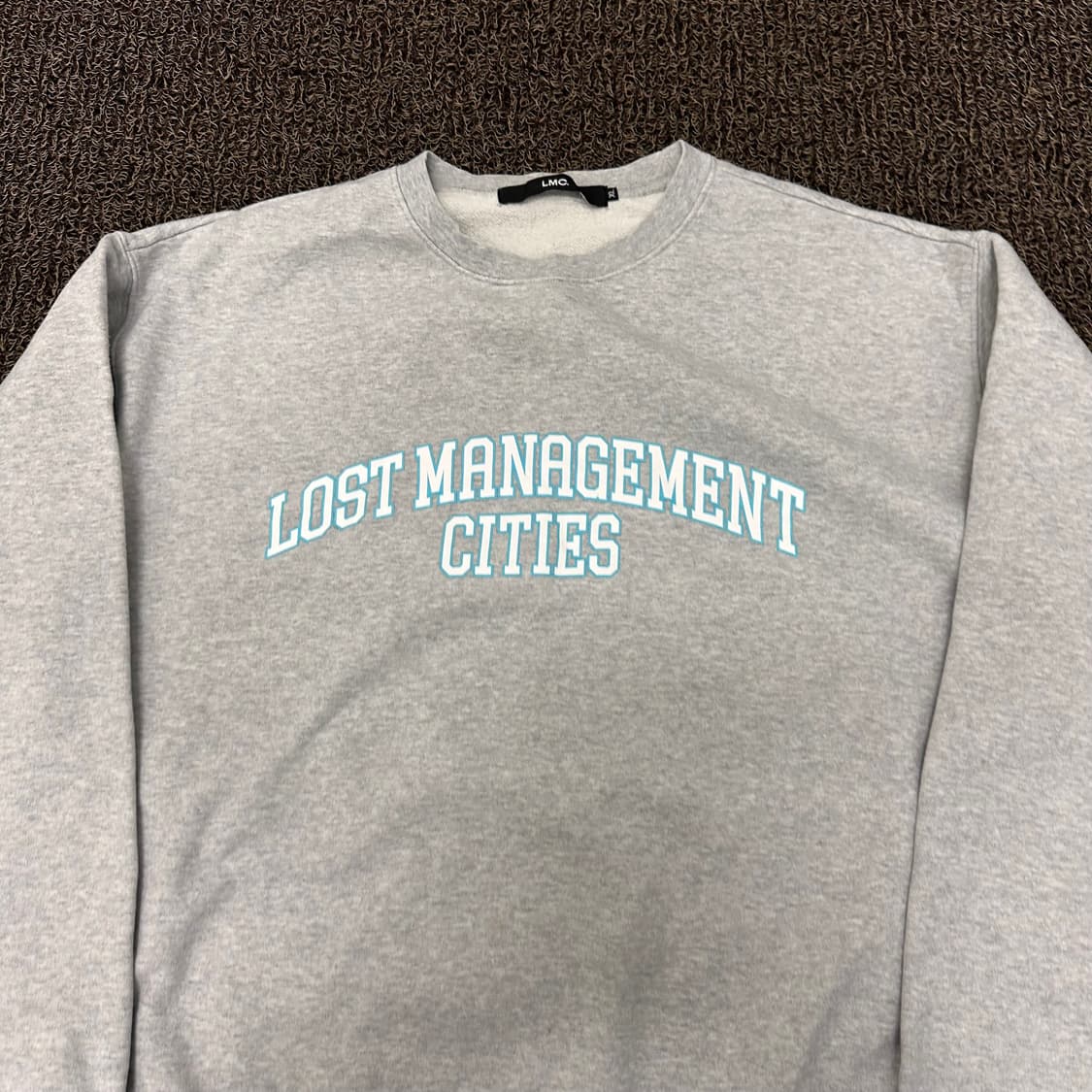 LMC 엘엠씨 로스트시티 맨투맨 그레이 XL 상품이미지2