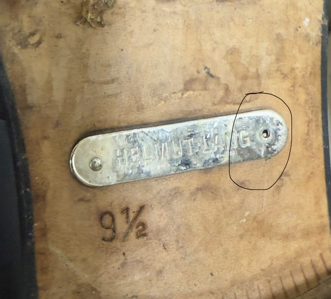 헬무트랭90s 본인기 부츠 상품이미지4