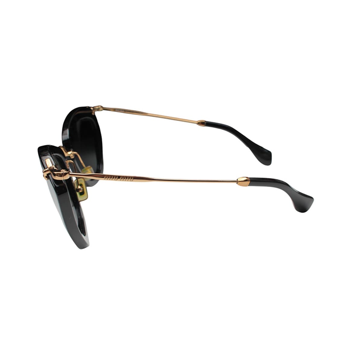 미우미우 블랙 캣아이 금장 선글라스 상품이미지3