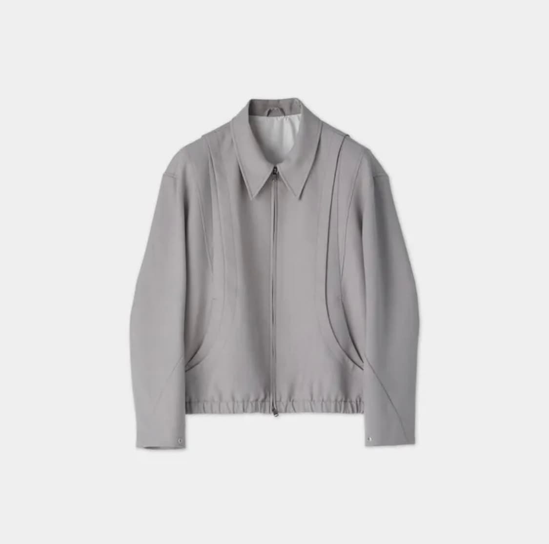 쿠어 울 블루종(모카그레이)L 상품이미지1