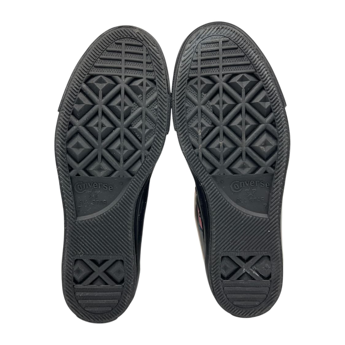 255 Vtg JPN 컨버스 척테일러 올스타 하이 블랙 플레임 상품이미지6