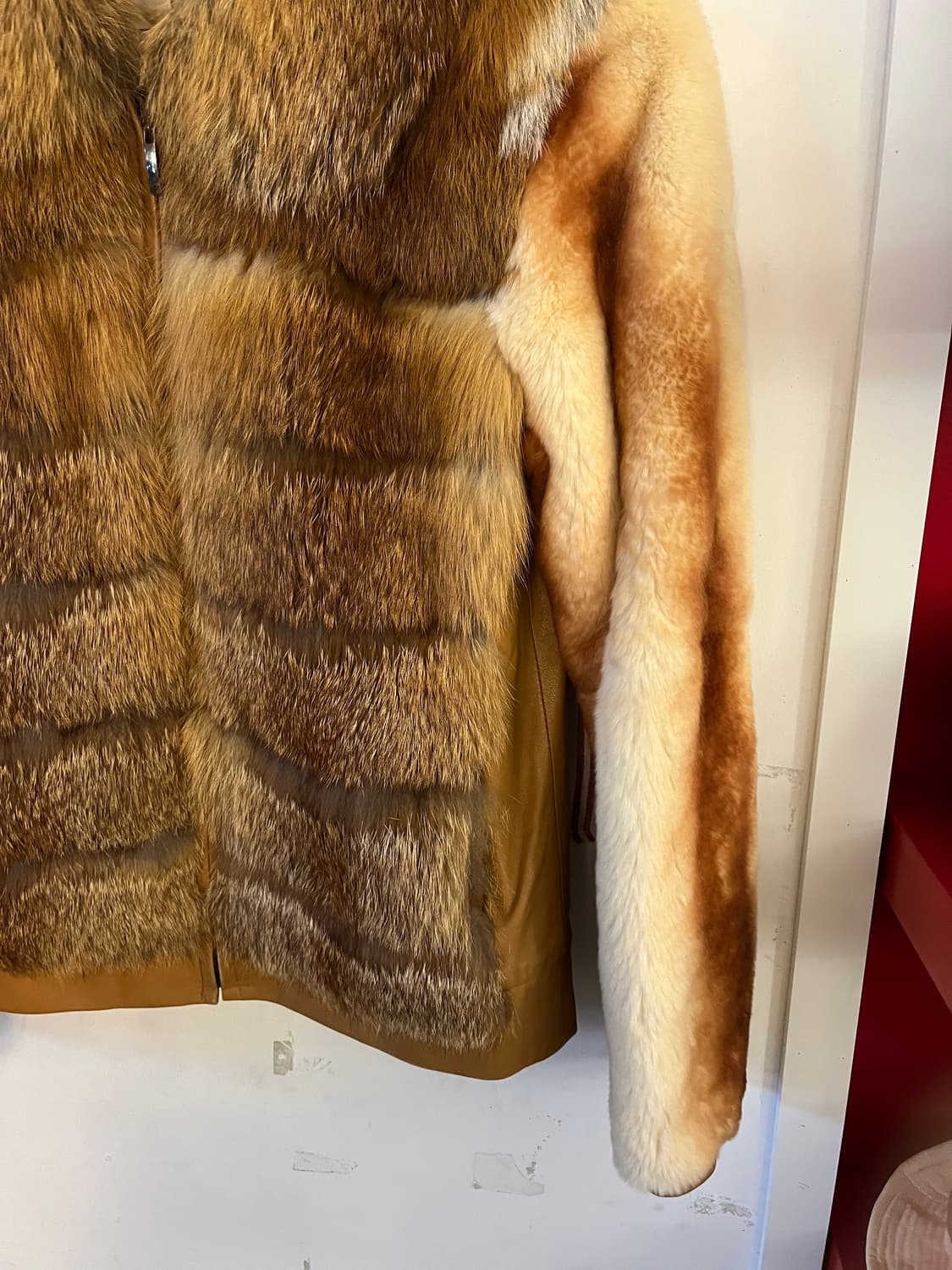 피에르 발망 레드폭스 퍼 자켓 상품이미지5