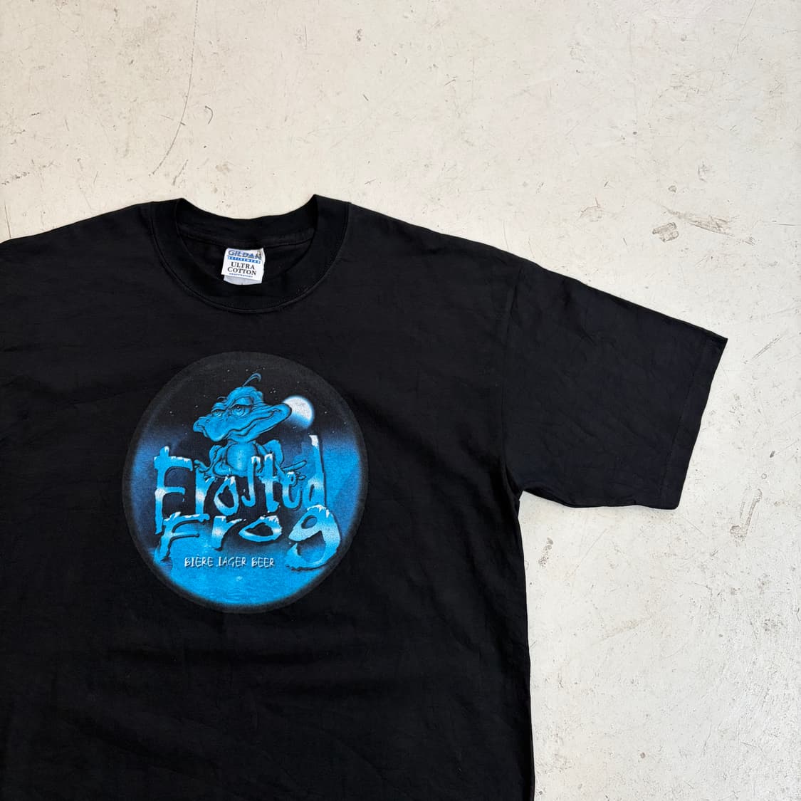Halifax Frosted Frog 라거 빈티지 반팔티 L 상품이미지2