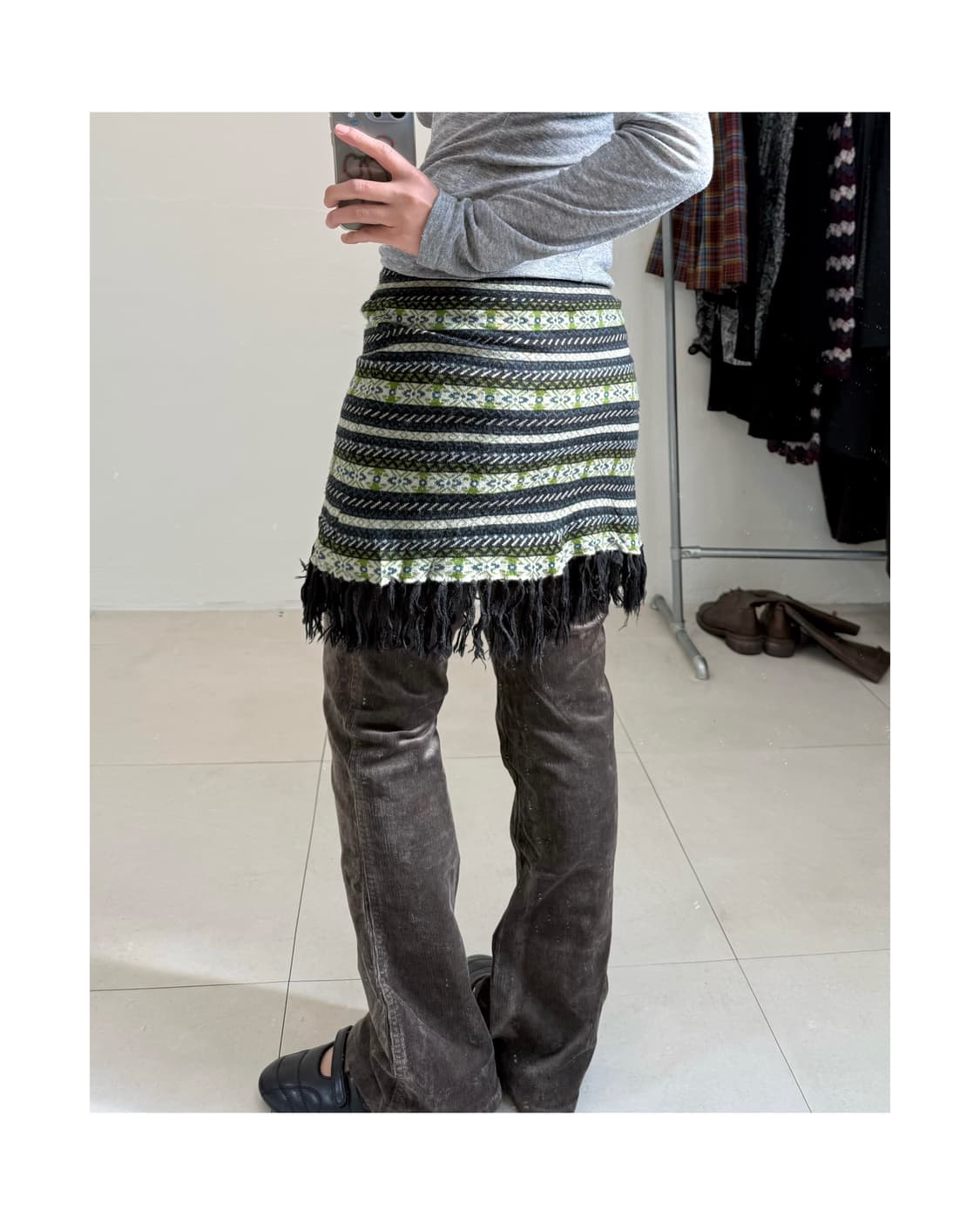 빈티지 스커트 상품이미지5