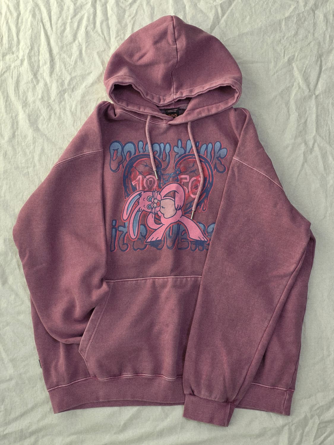 꼼파뇨 CPGN 버니 기모 오버핏 후드 상품이미지1