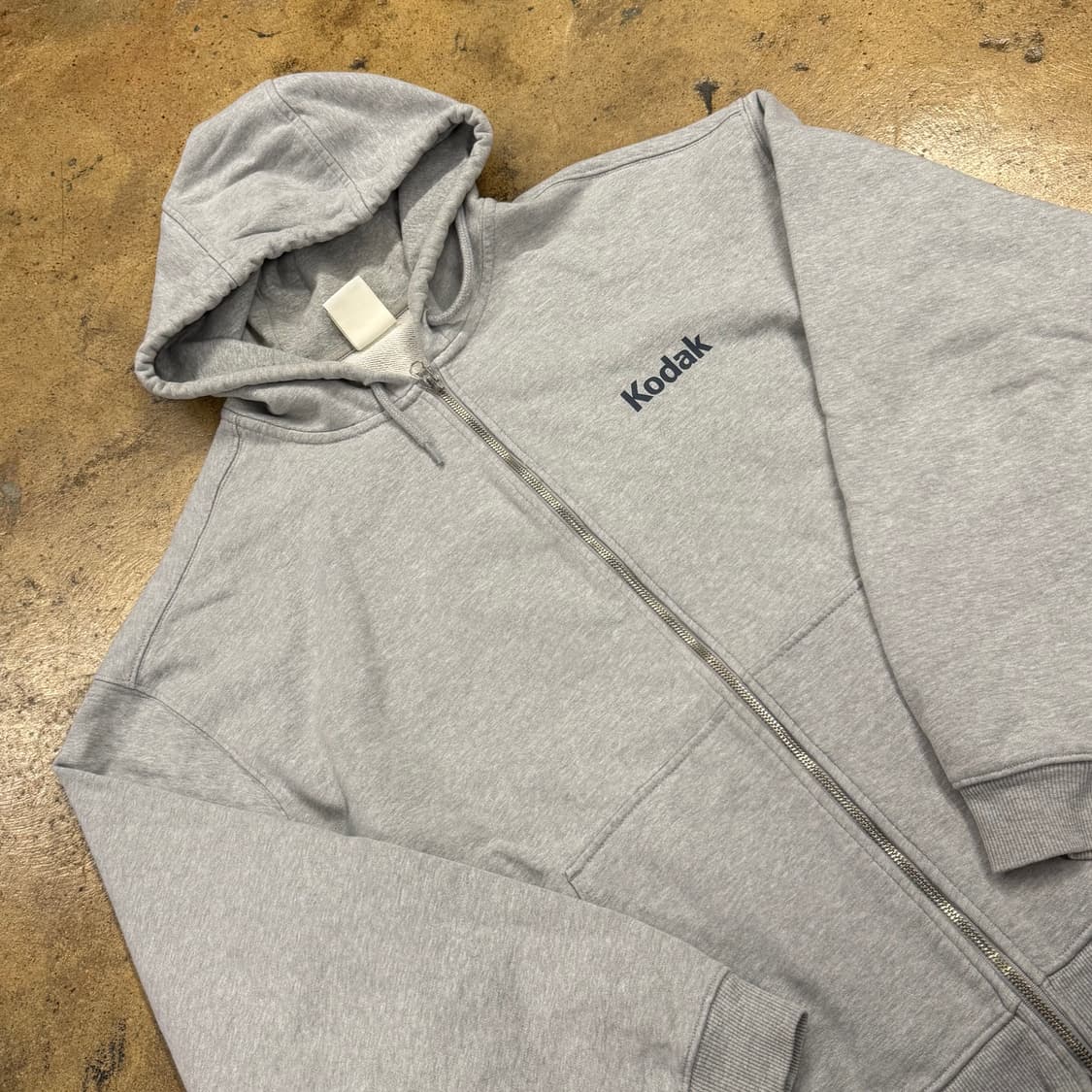 [정품/XL] 코닥 후드집업 그레이 b15 상품이미지1