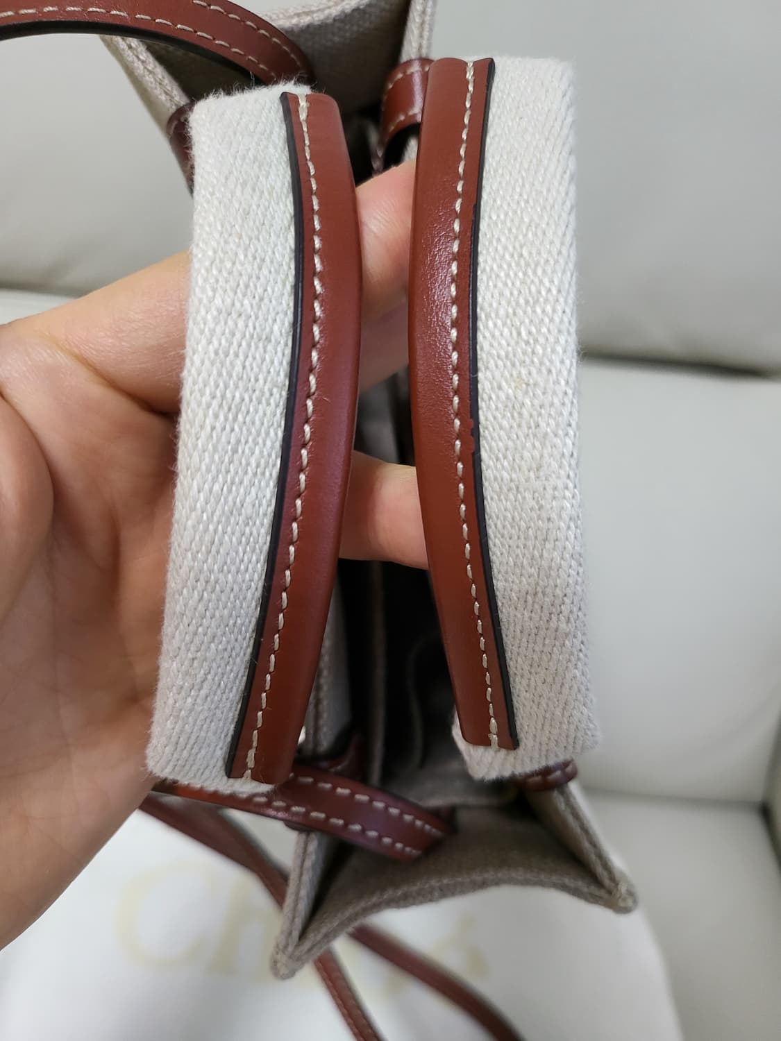 끌로에 우디 미니 토트백 상품이미지10