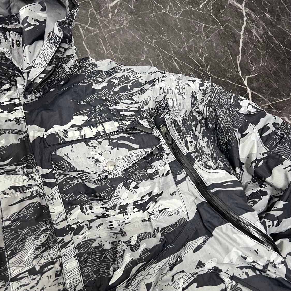 오클리 07F/W 매거진 포켓 설산 카모 스노우 파카 자켓 상품이미지4