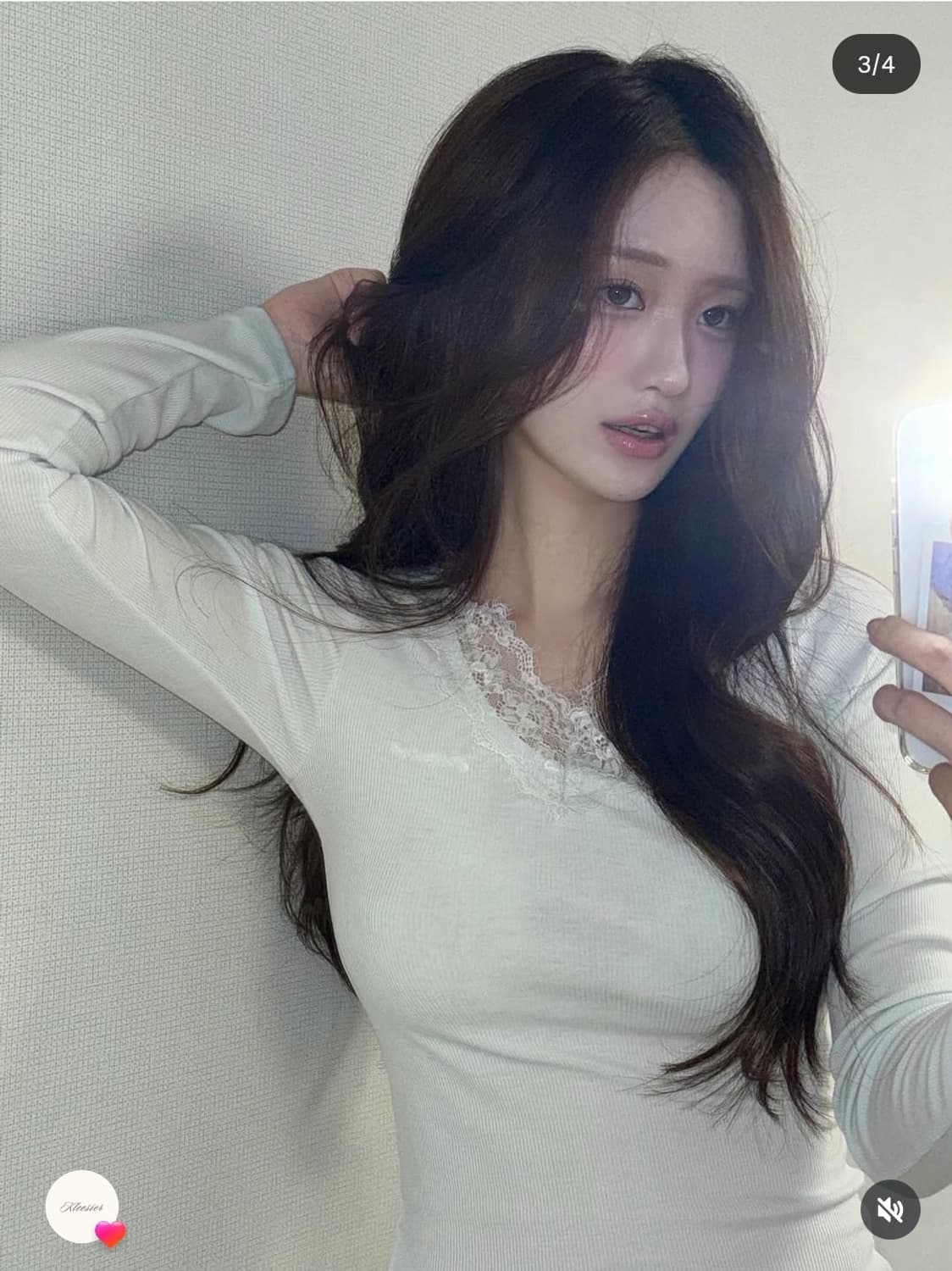 클리시어 크림도넛 롱슬리브 크림버터  상품이미지2