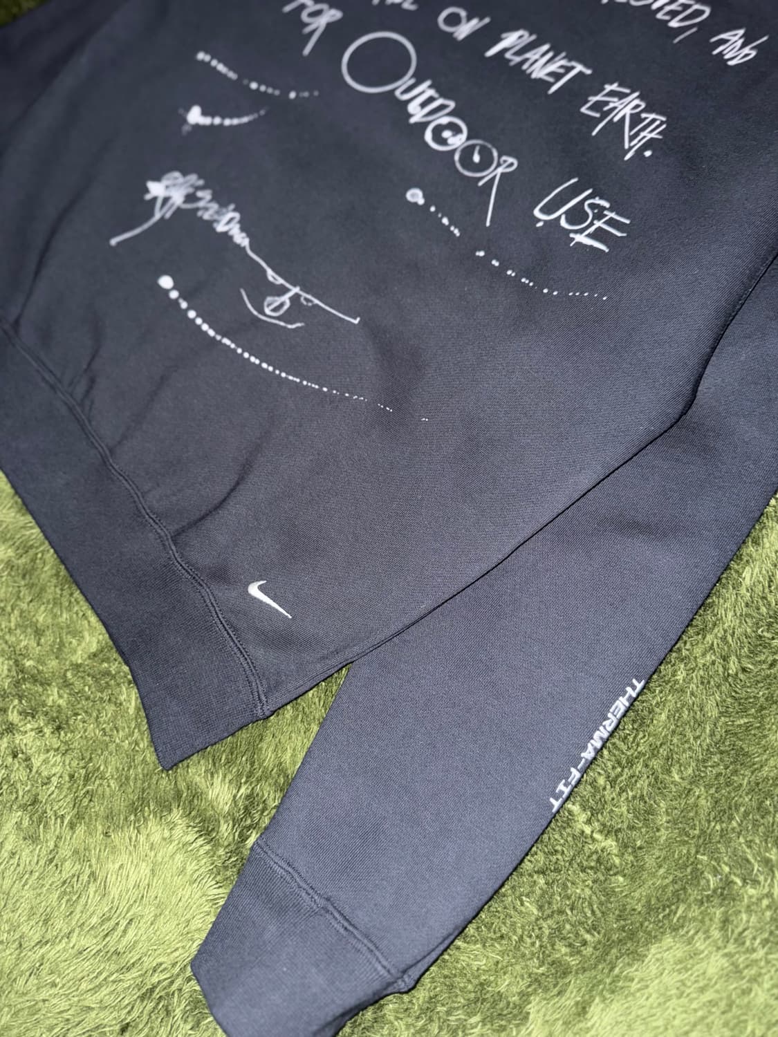 나이키 ACG 써마핏 랄프 스태드먼 두들 그래픽 플리스 스웻셔츠 상품이미지9