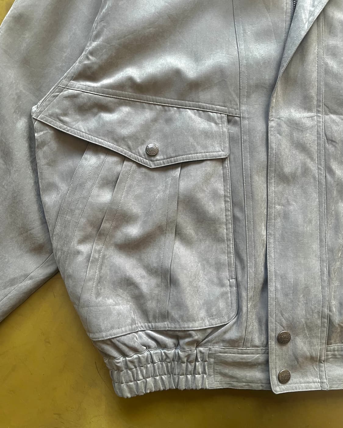 90s G.Selina Double Big Pocket Bomber 상품이미지7