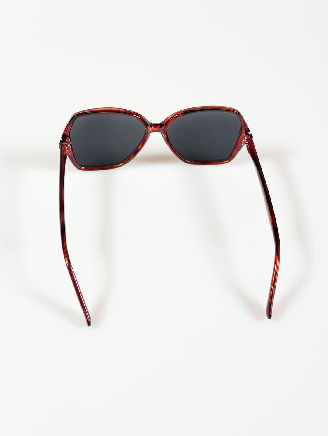 90s 오버사이즈 토터스쉘 볼드 스퀘어 빈티지 선글라스 상품이미지5