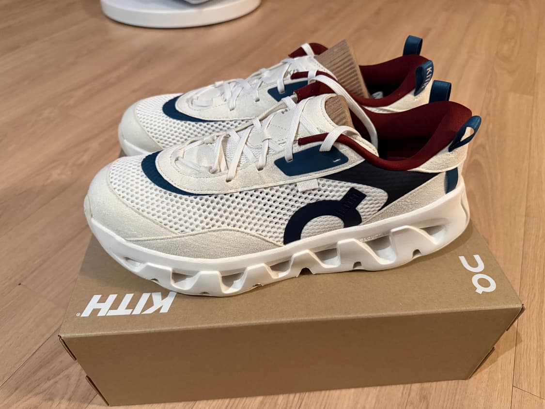 (290)온러닝 X kith 테크2 화이트  상품이미지1