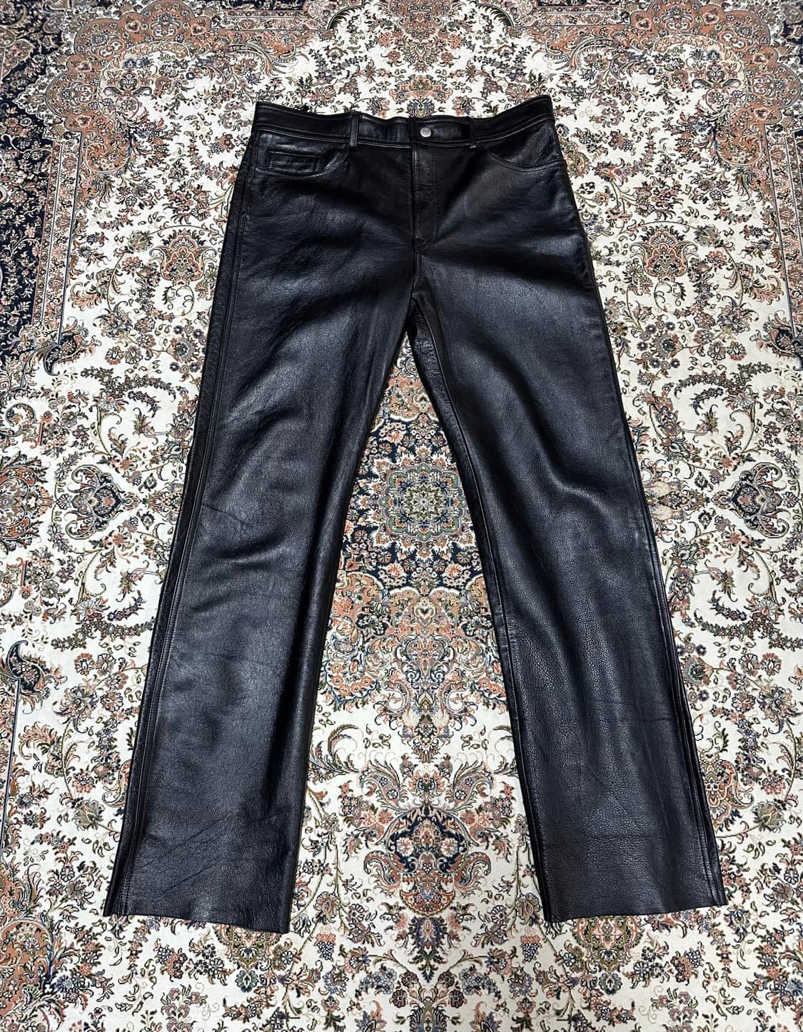 VTG Avirex 레더 팬츠 진 32 size 상품이미지3