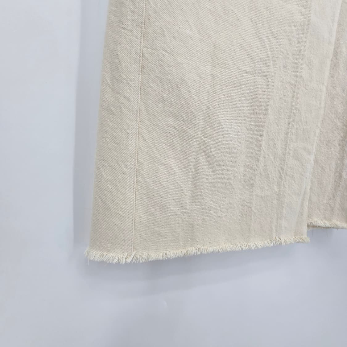 DIVE 베이지 랩 스커트 미디 청스커트 S 상품이미지9