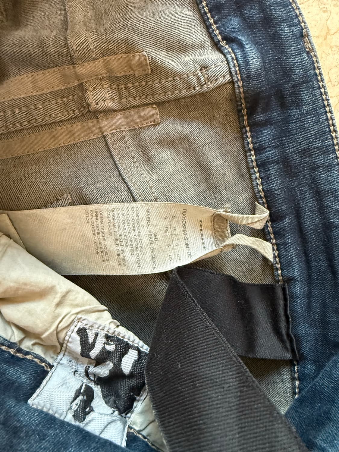 릭오웬스 나가킨 허슬러 데님 팬츠 상품이미지3