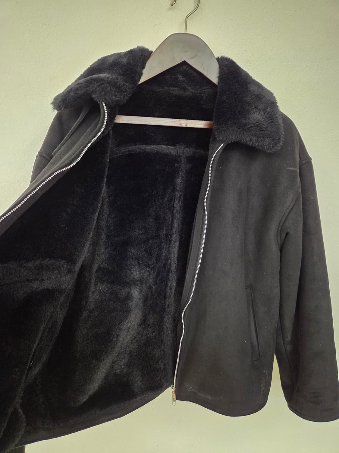 doffsept 블랙 에코 스웨이드 자켓 상품이미지3