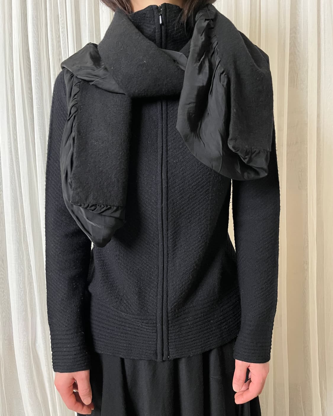 꼼데가르송 러플 머플러 comme des garcons homme 상품이미지2
