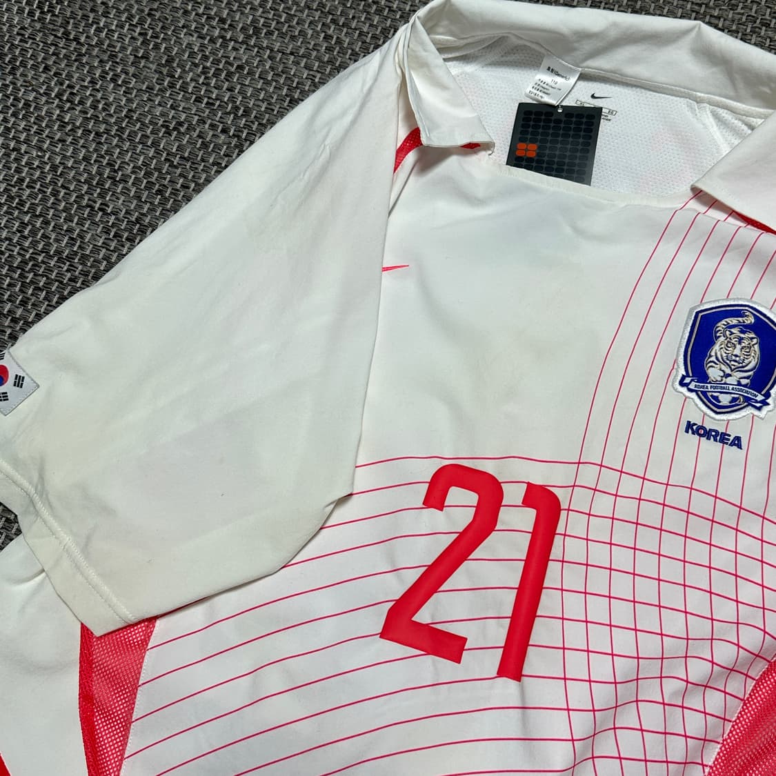 00‘s나이키 데드스탁 2002년 국대 박지성 유니폼 상품이미지6
