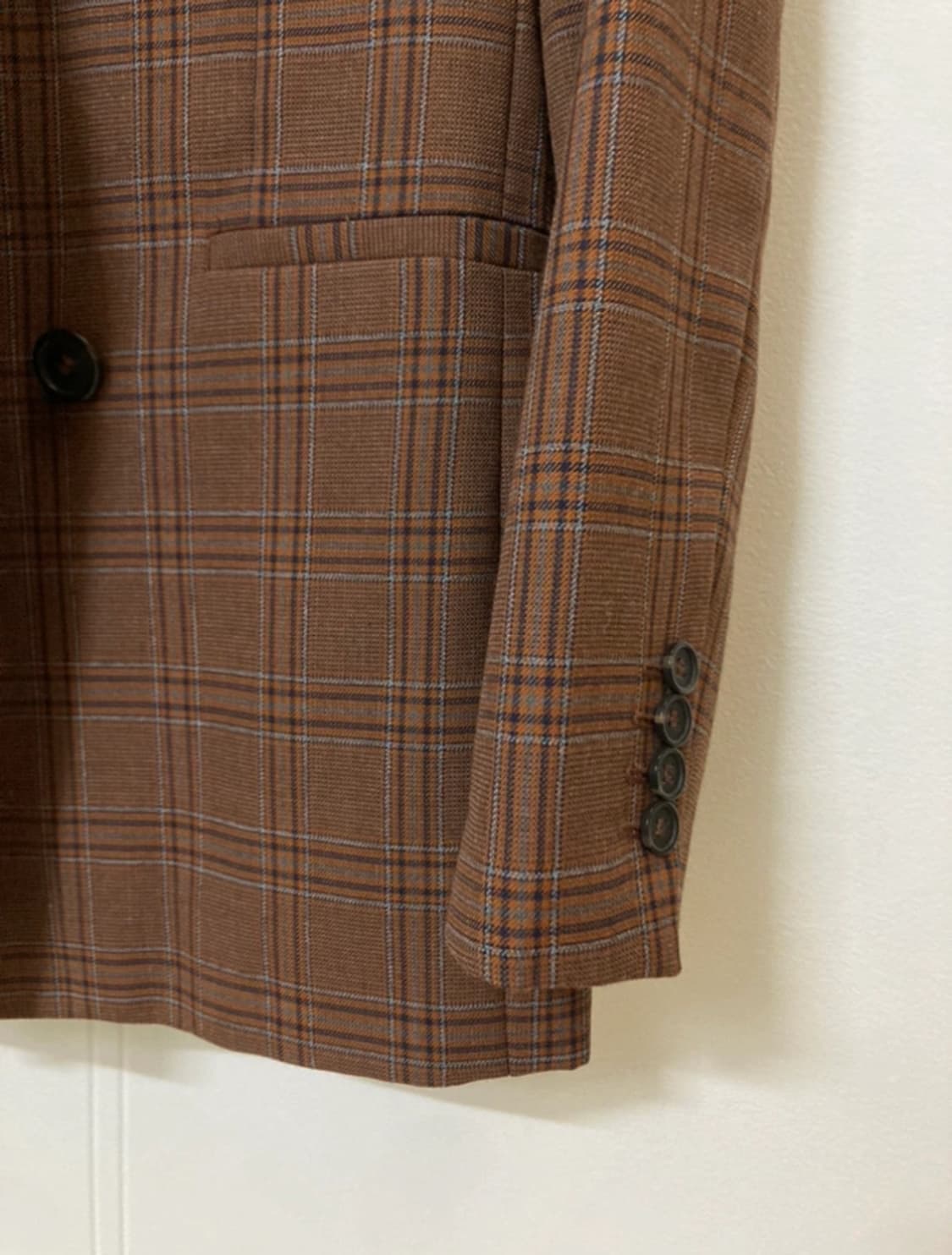 자라 남성 체크 블레이저 자켓 상품이미지3