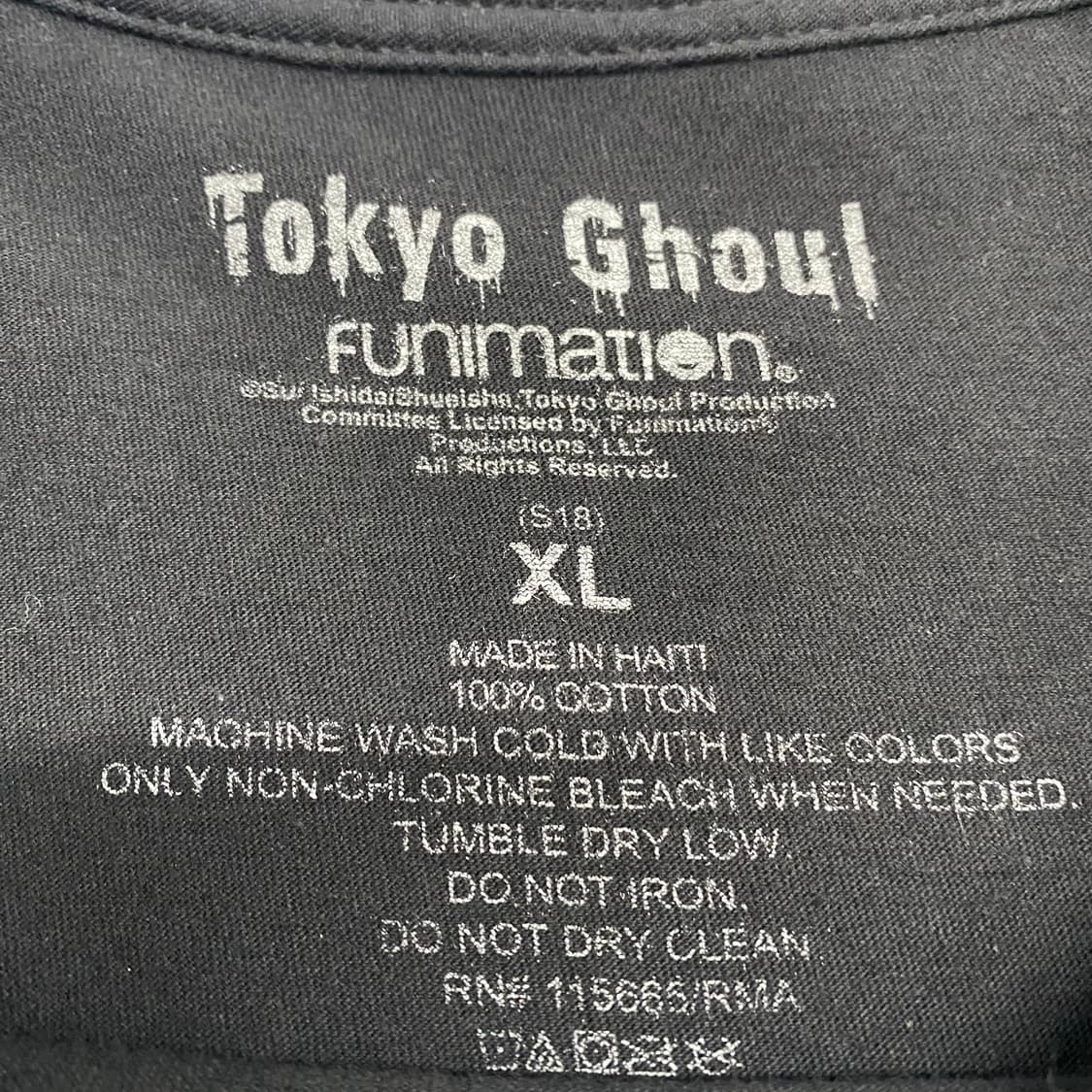 도쿄구울 오피셜 애니메이션 티셔츠 상품이미지3