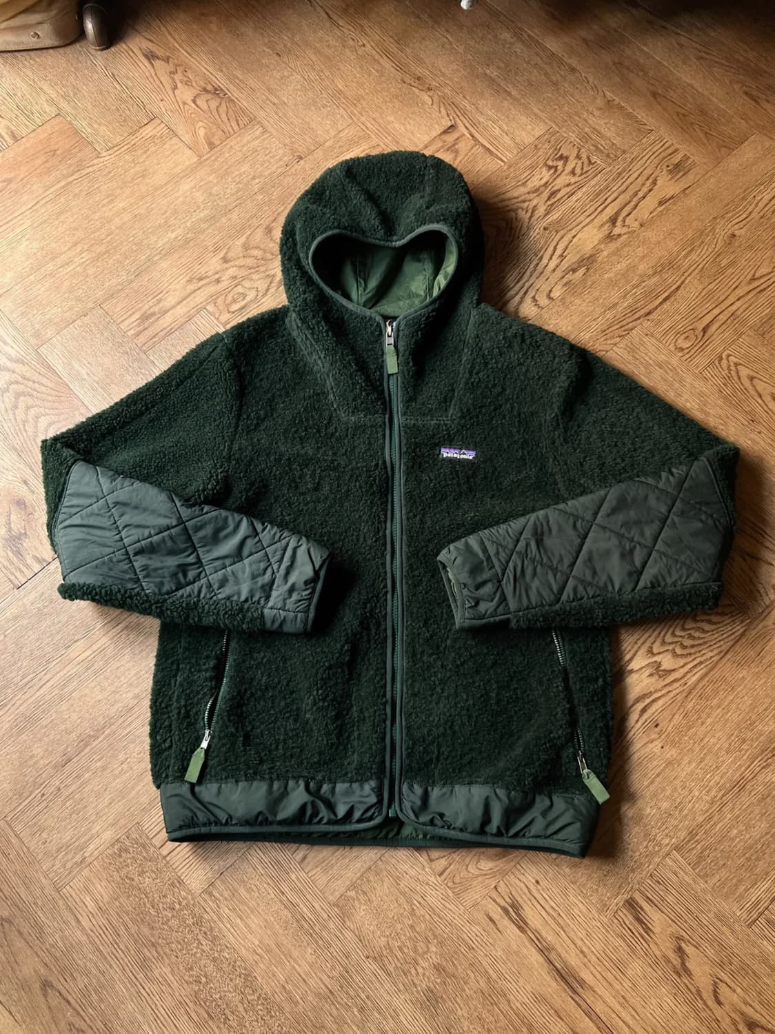 [S]파타고니아 Rhythem 리듬 타입 그린 플리스 자켓 상품이미지1