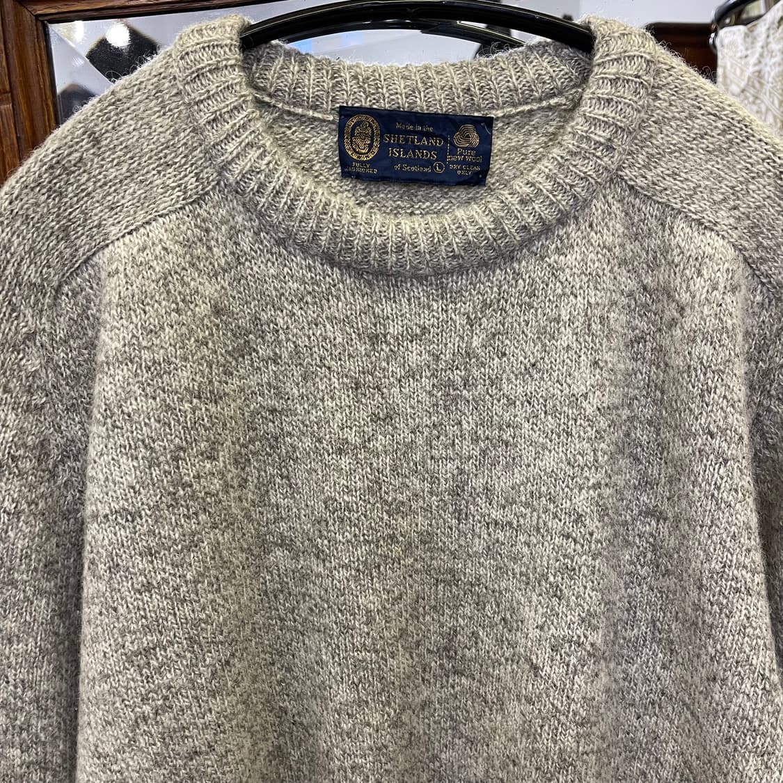 shetland islands wool sweater 상품이미지2