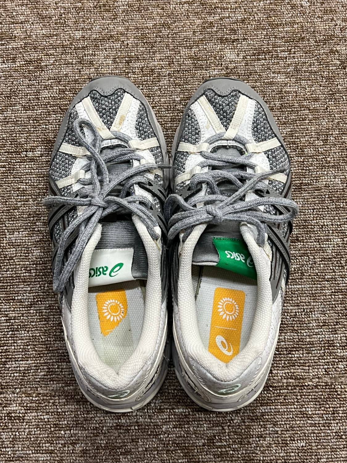 아식스 젤 소노마 15-50 오이스터 그레이 크림 260mm 상품이미지6