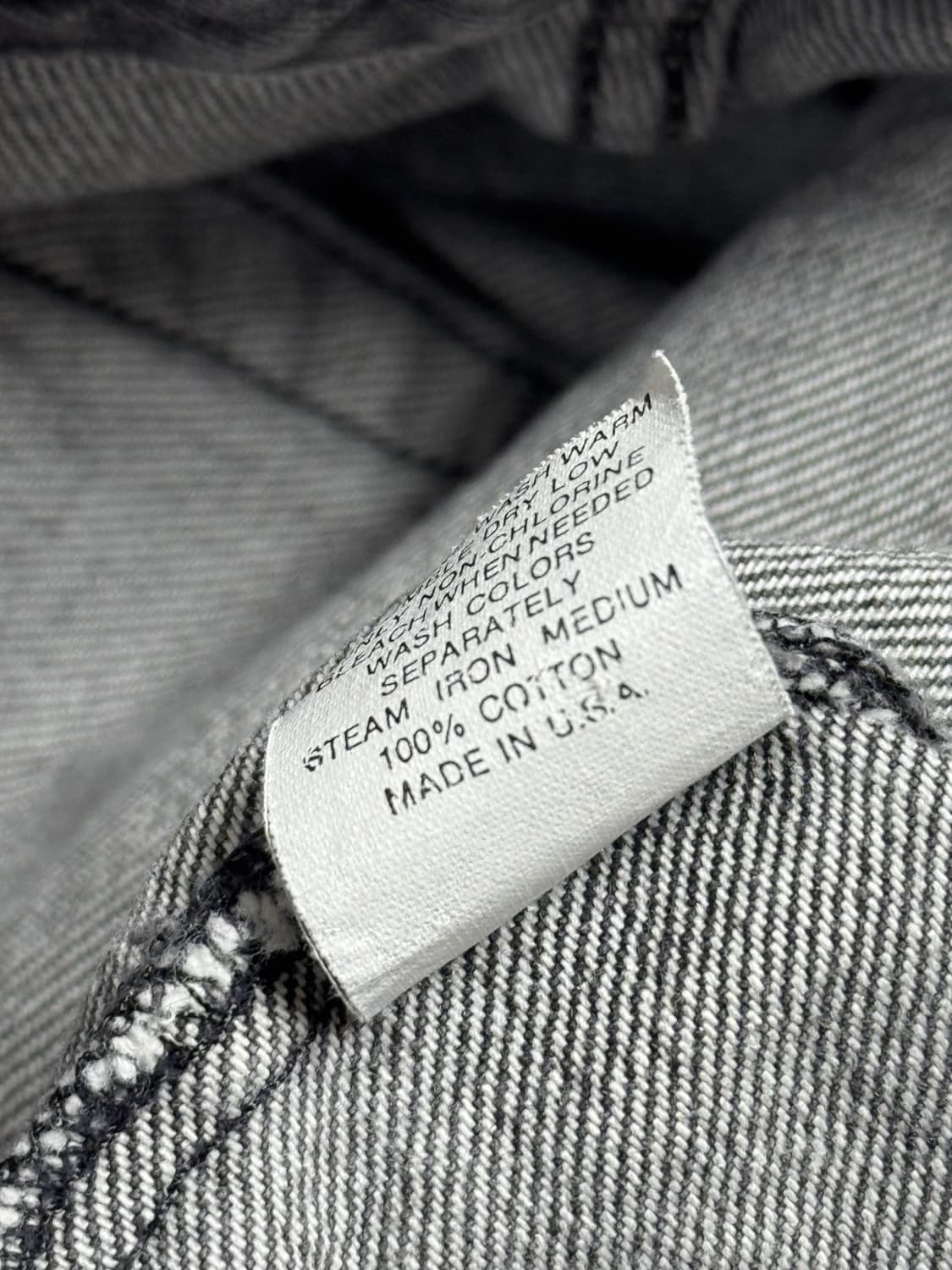 90s RRL 더블알엘 블랙 워시 데님 진 상품이미지4