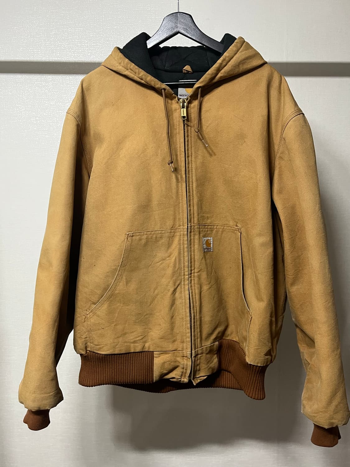 칼하트 액티브 자켓 j140 brn 브라운 상품이미지1