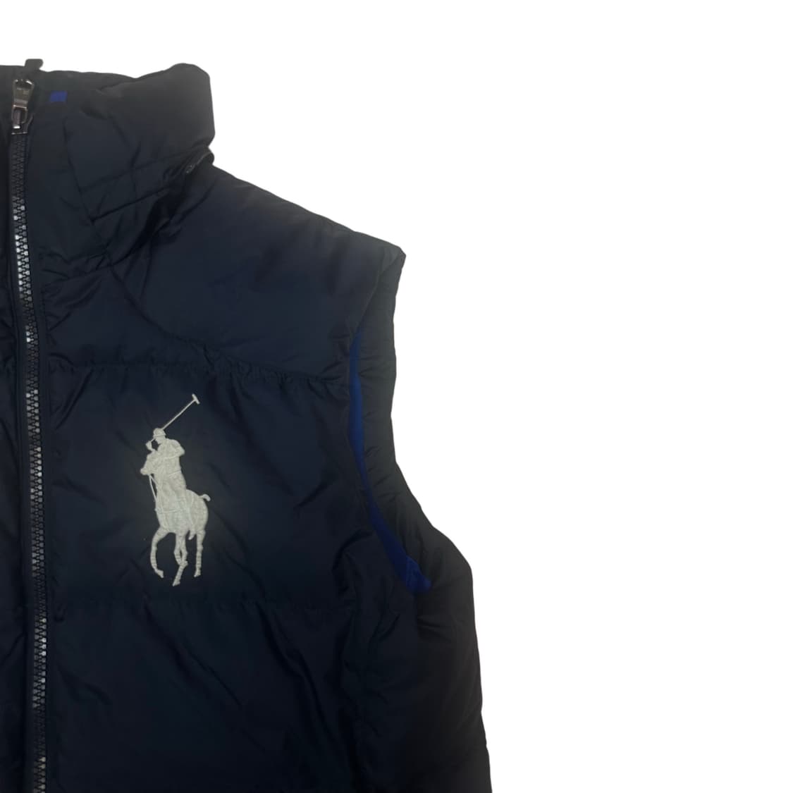 폴로 랄프로렌 빅포니 노르웨이 네이비패딩조끼베스트 XL 상품이미지2