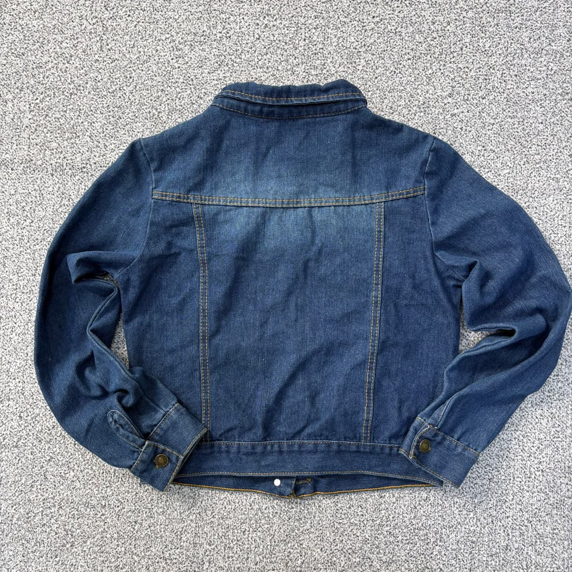 실측확인 빈티지 청자켓 데님 자켓 0323J 상품이미지2