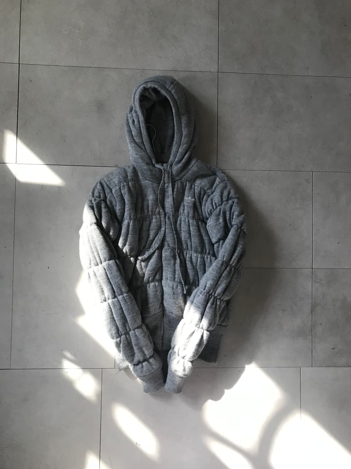 아디다스 그레이 코튼 패딩 상품이미지6