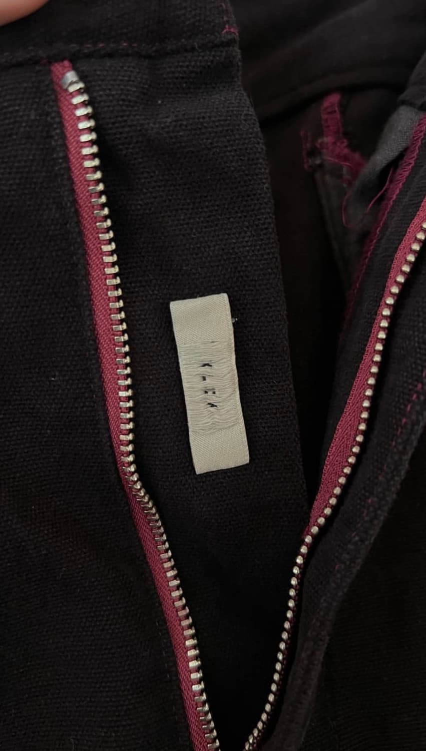 xlim ep04.01 trouser burgendy 2size 상품이미지6