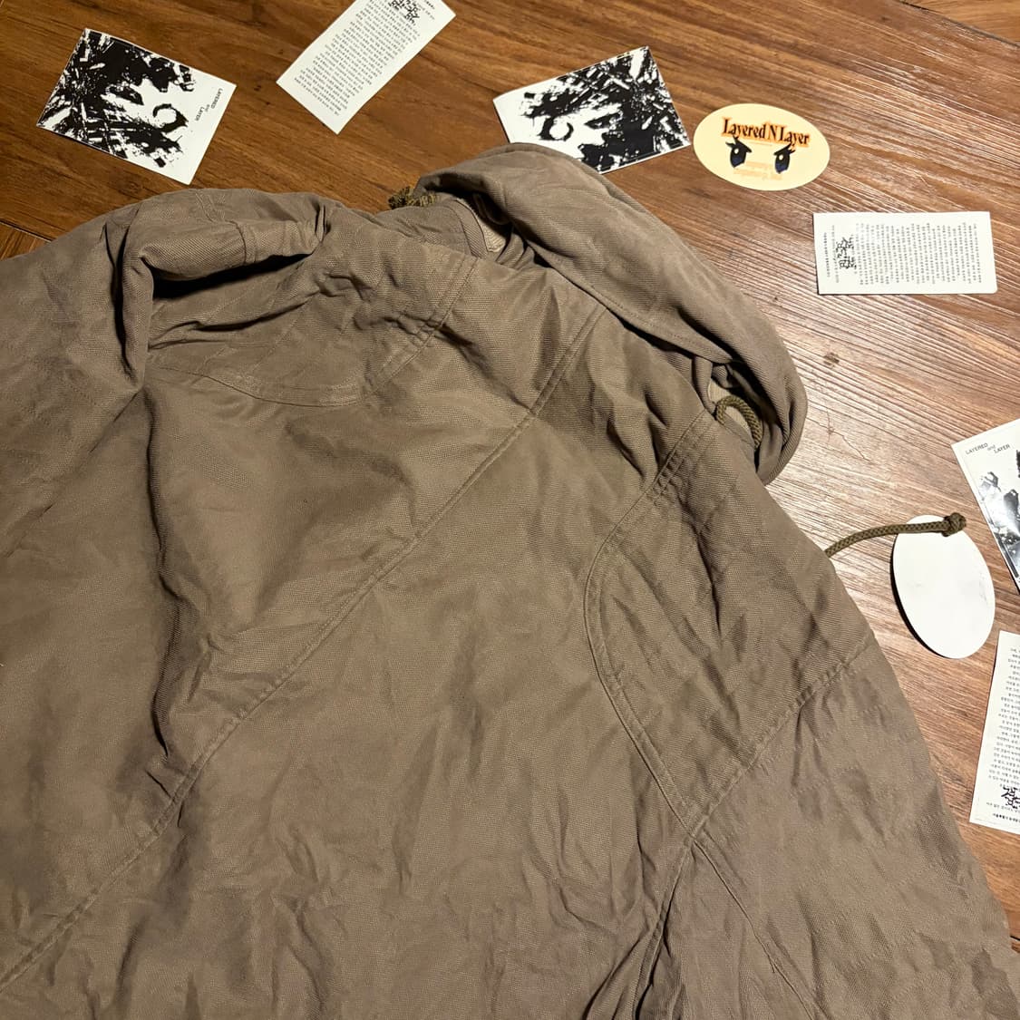 CHRISTIAN DIOR MONSIEUR BROWN ZIPUP COAT 상품이미지7