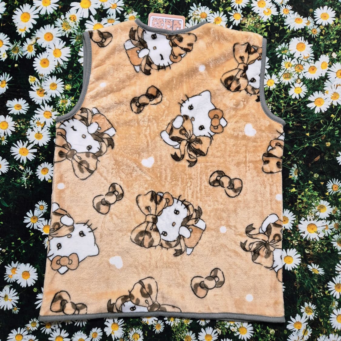 Hello kitty 헬로키티 수면조끼 플란넬 여성용 Free 새상품 상품이미지2