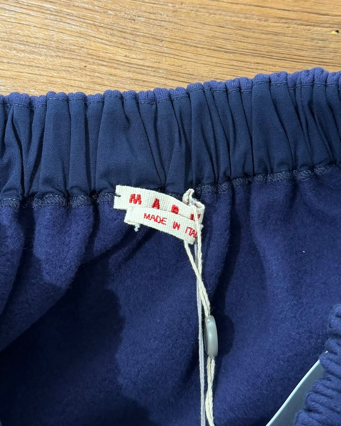 마르니 네이비 기모 플레어 스커트 상품이미지7