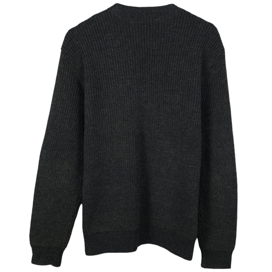 [시리즈] 와플 크루넥 니트 챠콜 M19500 상품이미지3