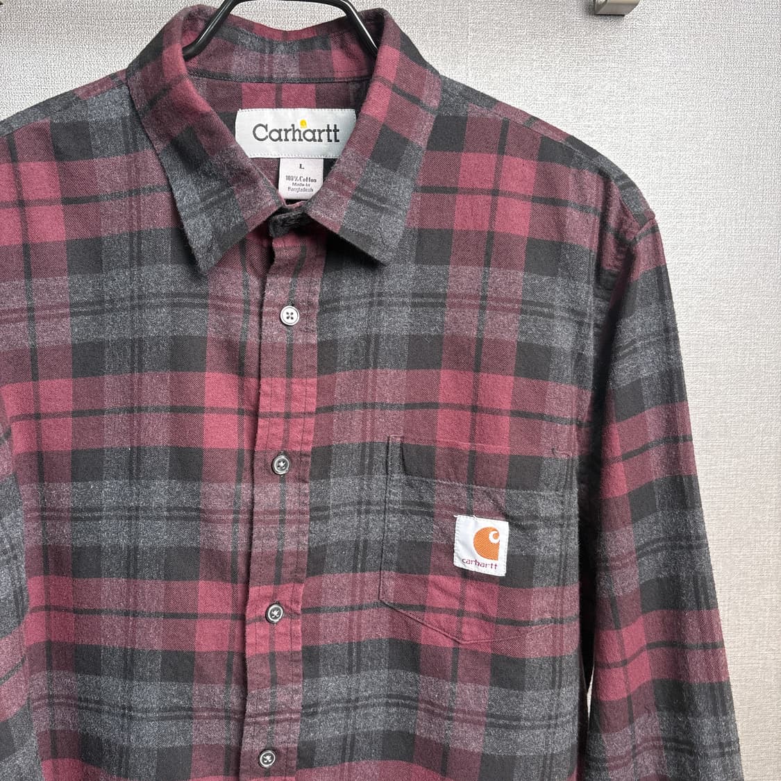 칼하트 체크셔츠 상품이미지3