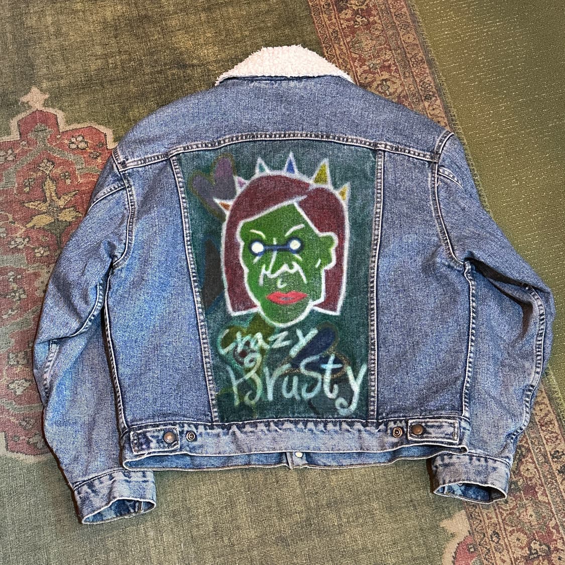 리바이스 90‘s 쉐르파 데님 자켓 커스텀 상품이미지2