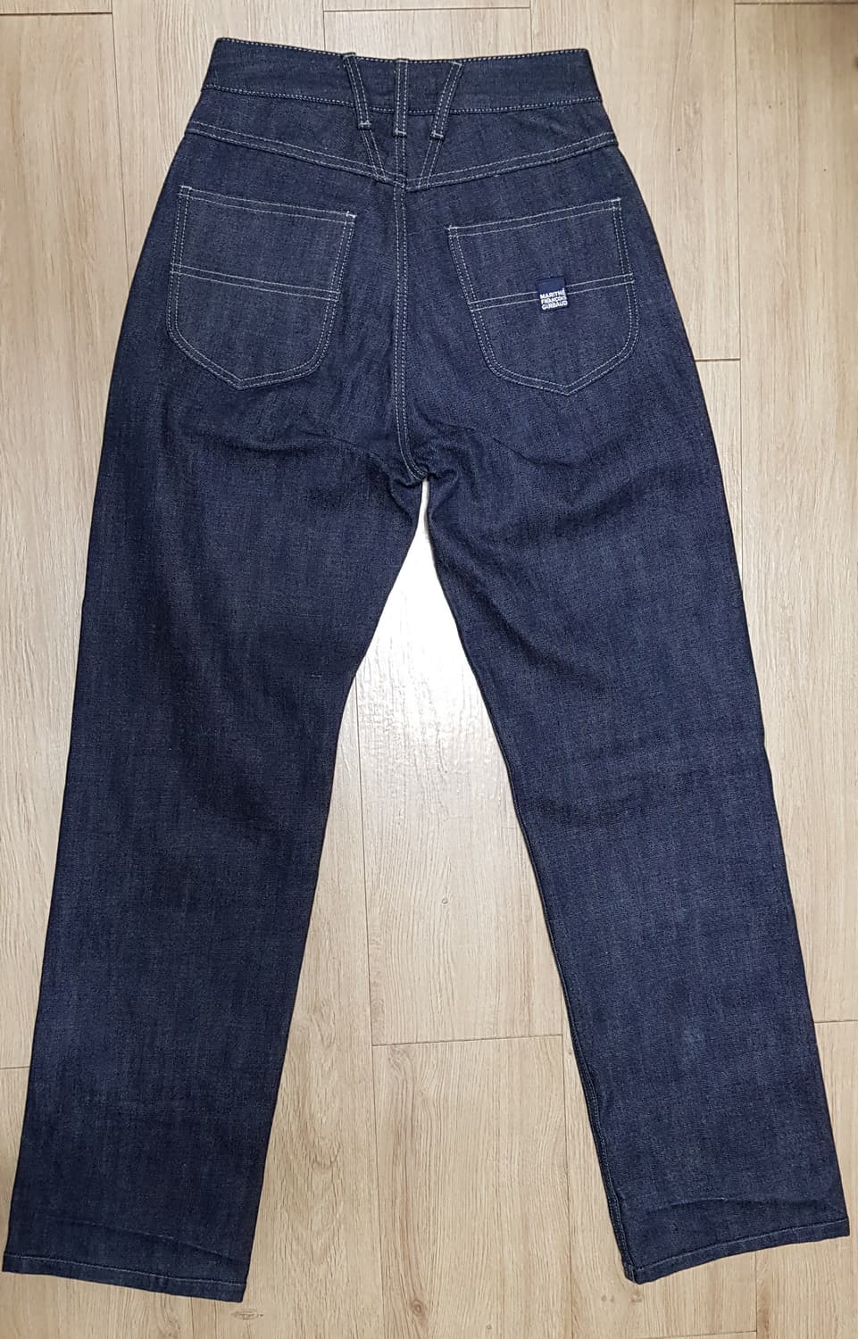 마리떼프랑소와저버 셀비지 생지 다크블루 데님 팬츠 상품이미지2