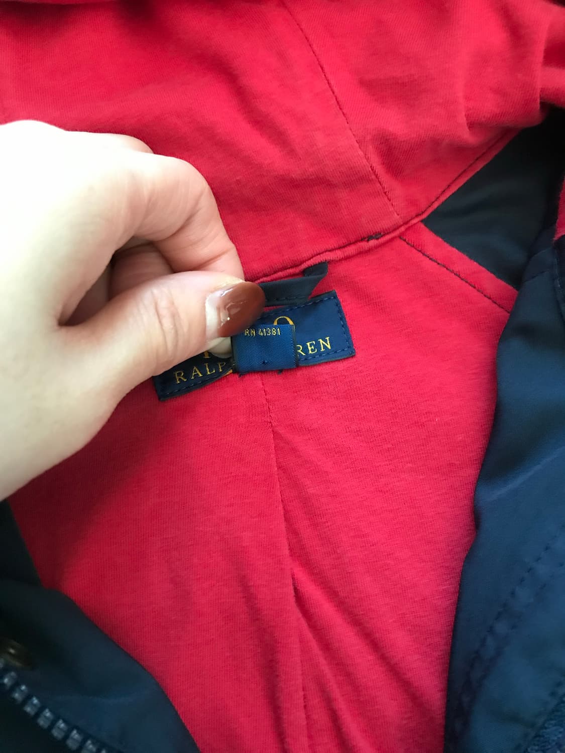 폴로 랄프로렌 포니 로고 네이비 바람막이 자켓 상품이미지8