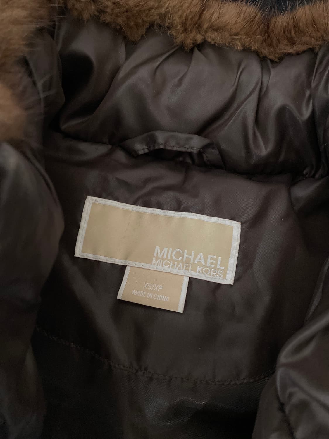 마이클 코어스 다운 패딩 XS 상품이미지5