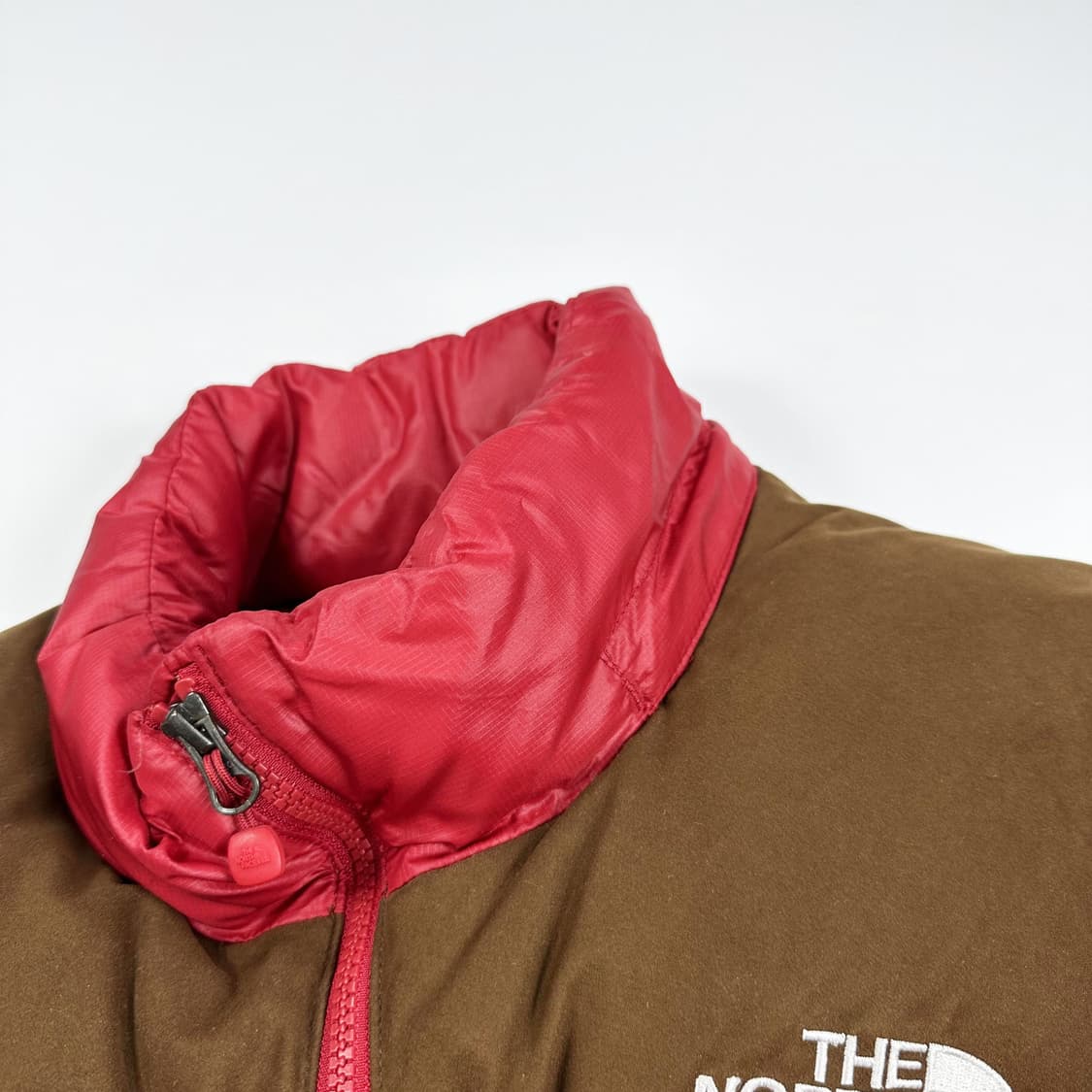 노스페이스 700 LTD 스웨이드 눕시 다운 패딩 L 상품이미지4