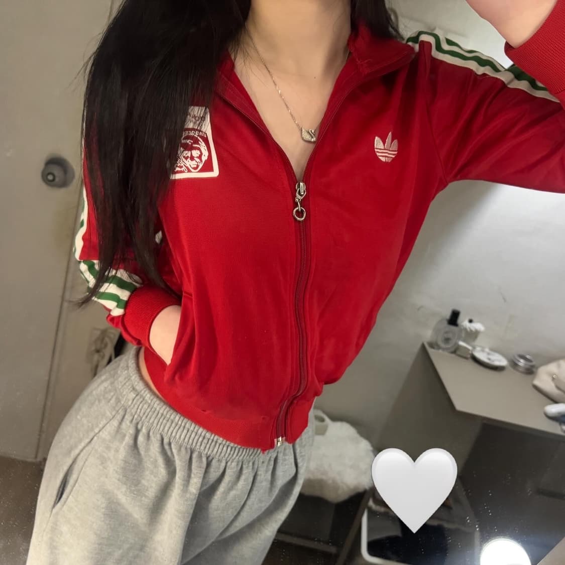 초희귀 대장급 아디다스 스탠 스미스 져지 ❤️🤍💚 상품이미지2