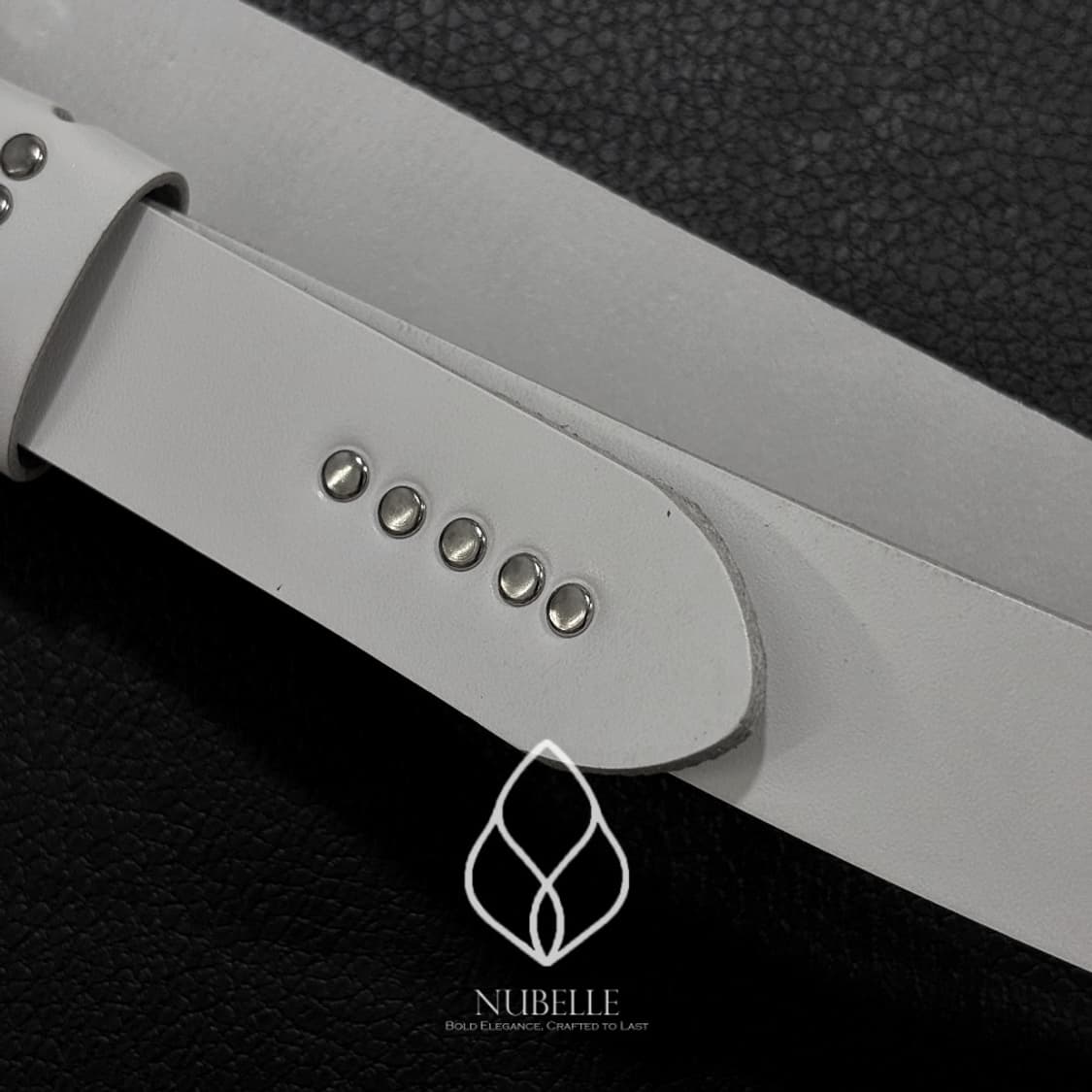 🌗 Vegetable stud belt / 스터드 소가죽 웨스턴 벨트 상품이미지4