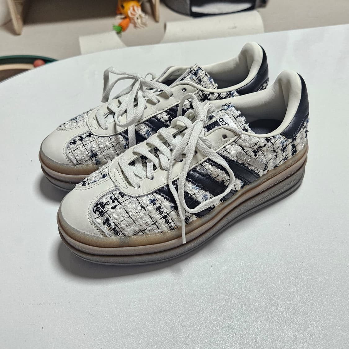 아디다스 통굽 트위드 가젤 상품이미지3