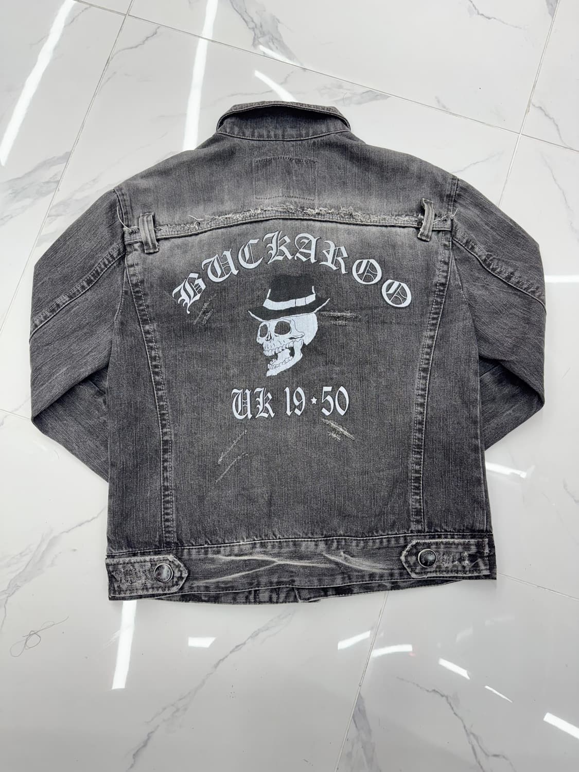 •Buckaroo 버커루 데님 자켓 블랙 패치 상품이미지2